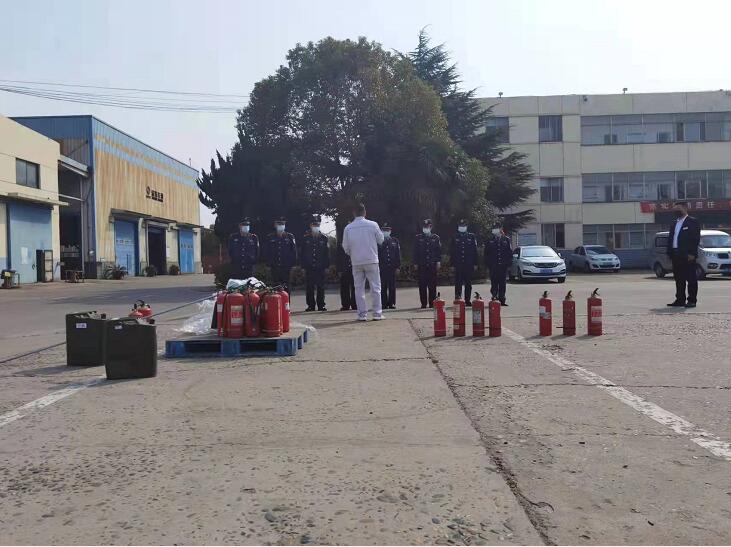 獵鷹保安公司積極組織，開展消防實戰(zhàn)演練，防患于未“燃”