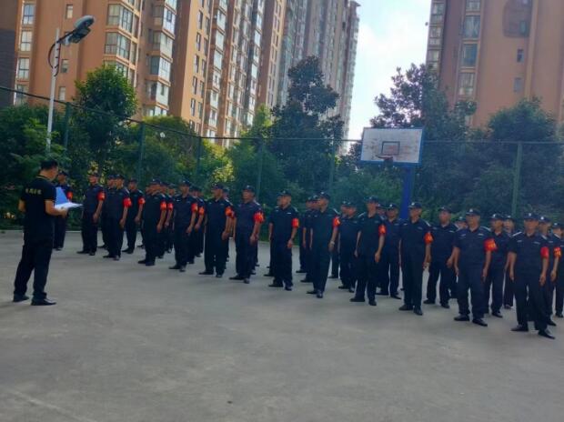 保安定期培訓、定期業(yè)務能力驗收！